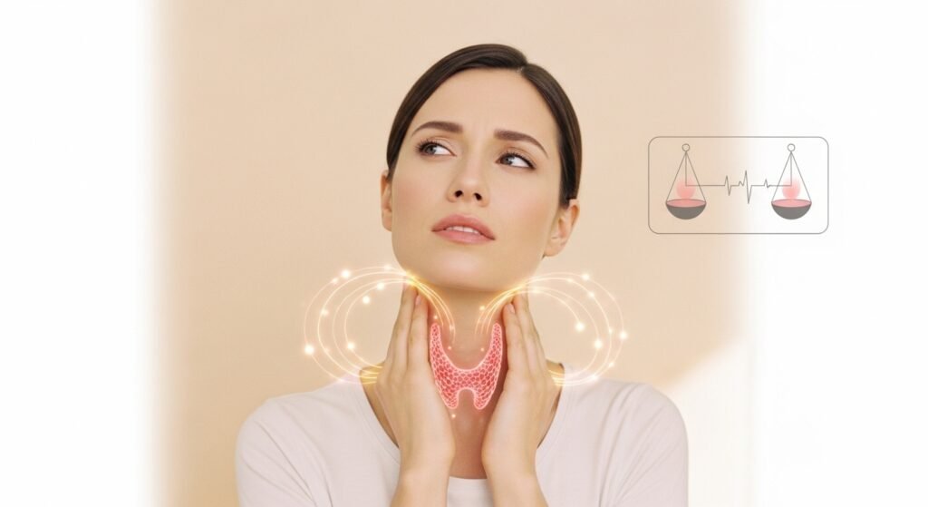 Tireoide e hormônios femininos: sinais de desequilíbrio que passam despercebidos